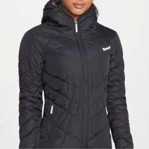 Bench 'Foolhardy' PrimaLoft® Quilted Jacket Women's Black Puffer Jacket Large